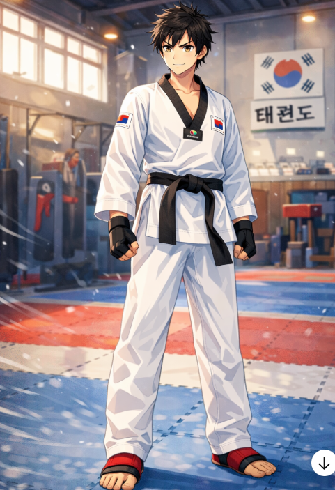 Competidor Taekwondo