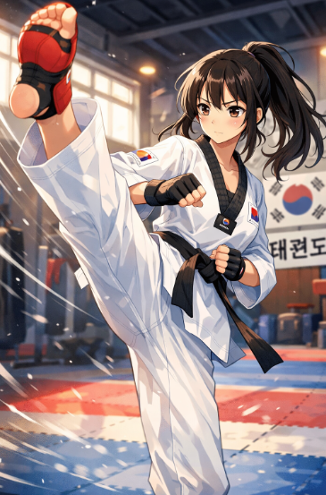 Competidor Taekwondo